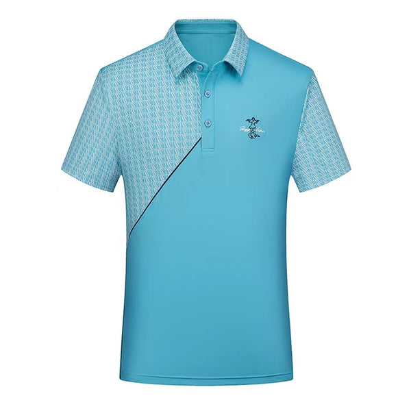 Summertime cool-fashion Men's golf polos