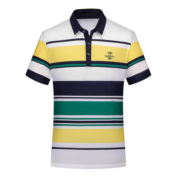 Summertime cool-fashion Men's golf polos